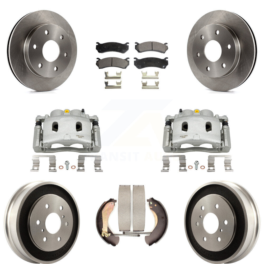 [Avant et Arrière] Disque et plaquette de frein pour Chevrolet Silverado 1500 KC8-100863T