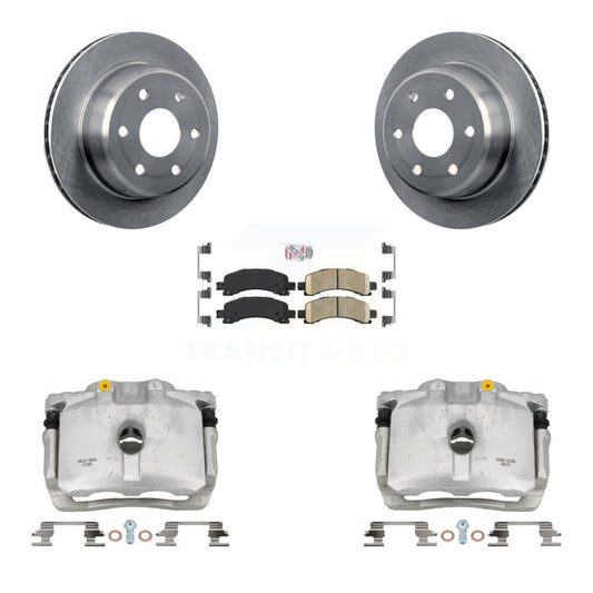 [Arrière] Disque et plaquette de frein pour Chevrolet GMC Avalanche 1500 Express Yukon KC8-100864N