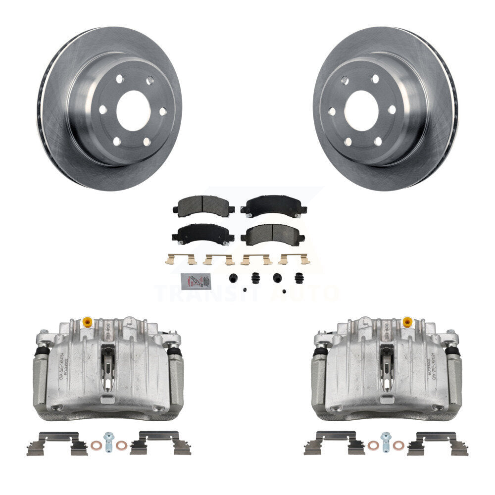 [Arrière] Disque et plaquette de frein pour GMC Yukon Chevrolet Tahoe XL 1500 RWD KC8-100871N