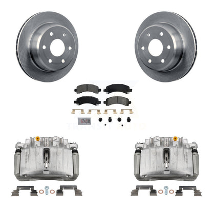 [Arrière] Disque et plaquette de frein pour GMC Yukon Chevrolet Tahoe XL 1500 RWD KC8-100871N