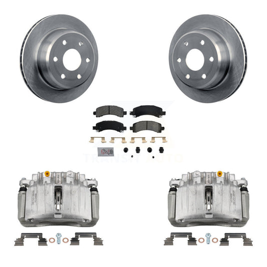 [Arrière] Disque et plaquette de frein pour GMC Yukon Chevrolet Tahoe XL 1500 RWD KC8-100871N