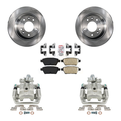 [Arrière] Disque et plaquette de frein pour Ford Fusion Mazda 6 Lincoln MKZ Zephyr KC8-100897N