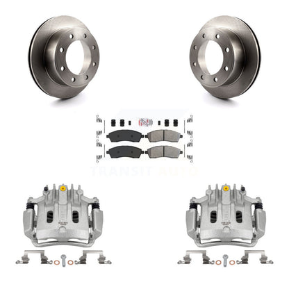 [Arrière] Disque et plaquette de frein pour Ford F-350 Super Duty F-250 Excursion KC8-100901N