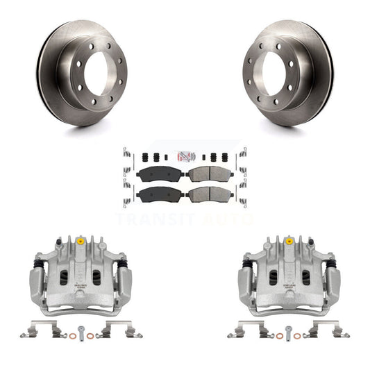 [Arrière] Disque et plaquette de frein pour Ford F-350 Super Duty F-250 Excursion KC8-100901N