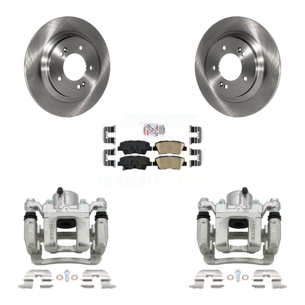 [Arrière] Disque et plaquette de frein pour Kia Optima 2.4L With Electric Parking KC8-100913N