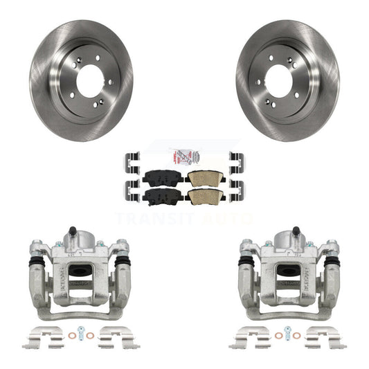 [Arrière] Disque et plaquette de frein pour Kia Optima 2.4L With Electric Parking KC8-100913N