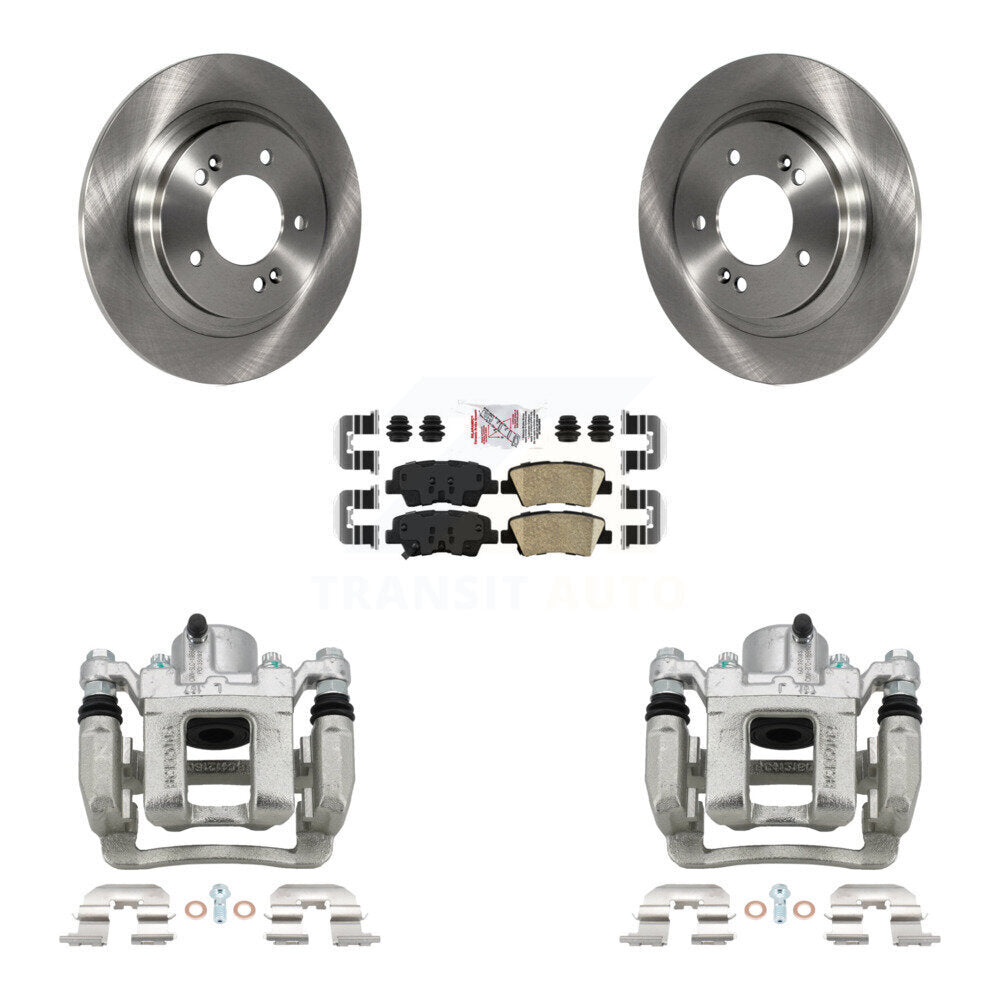 [Arrière] Disque et plaquette de frein pour Kia Optima 2.4L With Electric Parking KC8-100914N