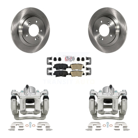 [Arrière] Disque et plaquette de frein pour Kia Optima 2.4L With Electric Parking KC8-100914N