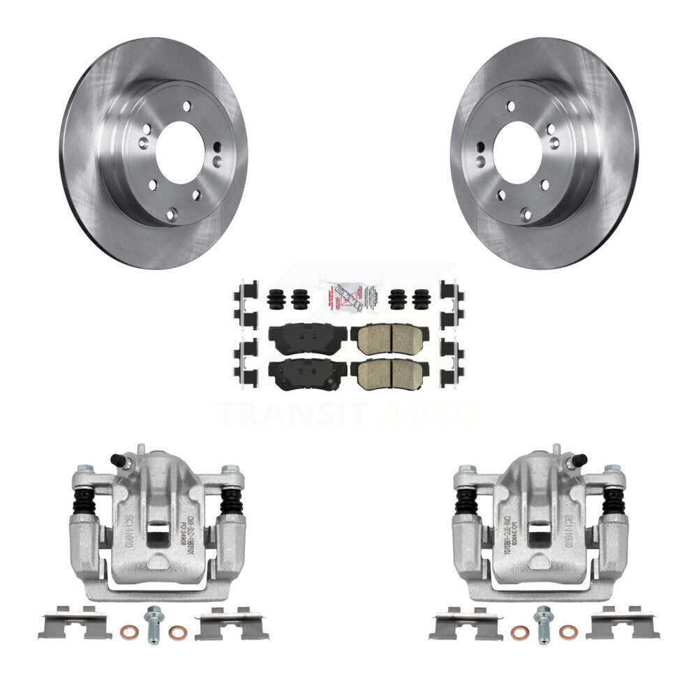 [Arrière] Disque et plaquette de frein pour 2006 Hyundai Sonata 3.3L To 03 06 KC8-100929N