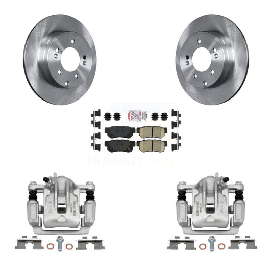 [Arrière] Disque et plaquette de frein pour 2006 Hyundai Sonata 3.3L To 03 06 KC8-100929N