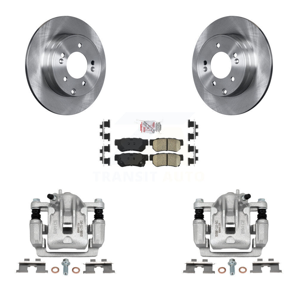 [Arrière] Disque et plaquette de frein pour 2006 Hyundai Sonata 3.3L To 03 06 KC8-100930N