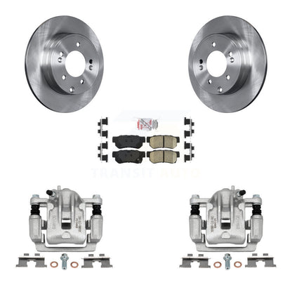 [Arrière] Disque et plaquette de frein pour 2006 Hyundai Sonata 3.3L To 03 06 KC8-100930N