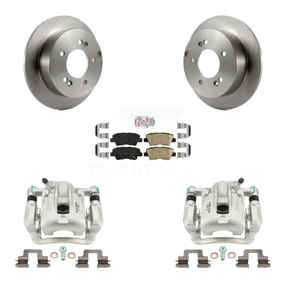 [Arrière] Disque et plaquette de frein pour 2009-2010 Hyundai Sonata 2.4L KC8-100935N