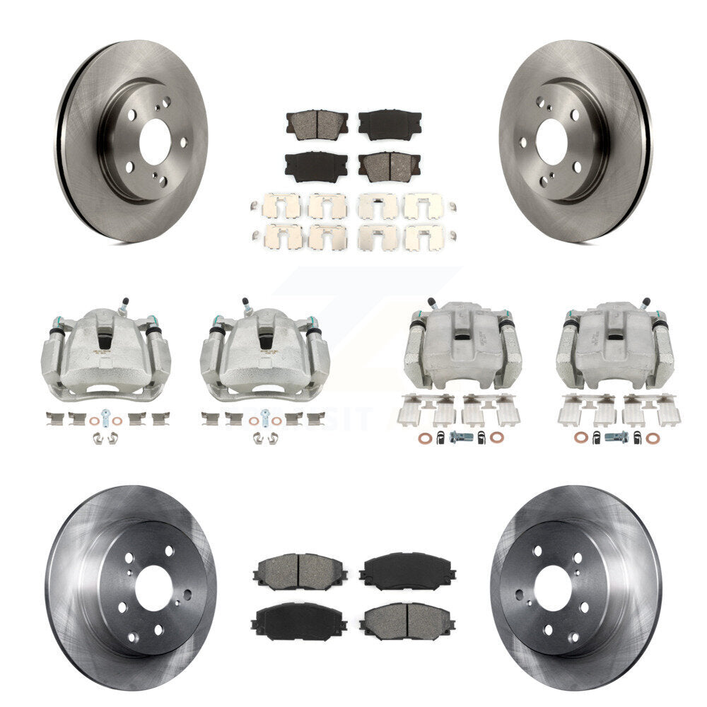 [Avant et Arrière] Disque et plaquette de frein pour Toyota RAV4 LE KC8-100953S