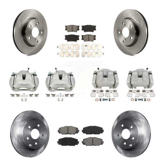 [Avant et Arrière] Disque et plaquette de frein pour 2014-2015 Toyota RAV4 LE KC8-100955S