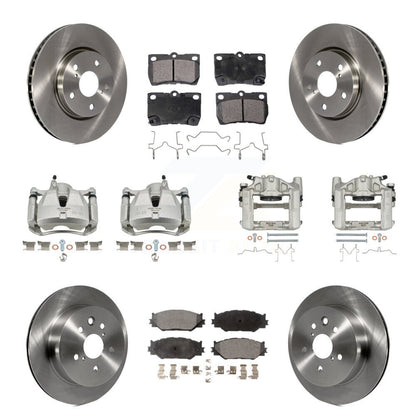 [Avant et Arrière] Disque et plaquette de frein pour 2010-2013 Lexus IS250 C KC8-100955T