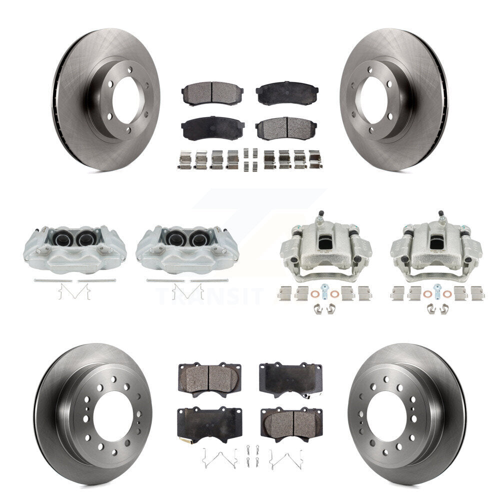 [Avant et Arrière] Disque et plaquette de frein pour 2003-2009 Lexus GX470 KC8-100961T