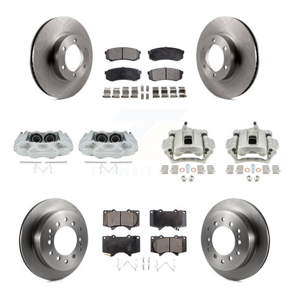 [Avant et Arrière] Disque et plaquette de frein pour 2003-2009 Lexus GX470 KC8-100961T