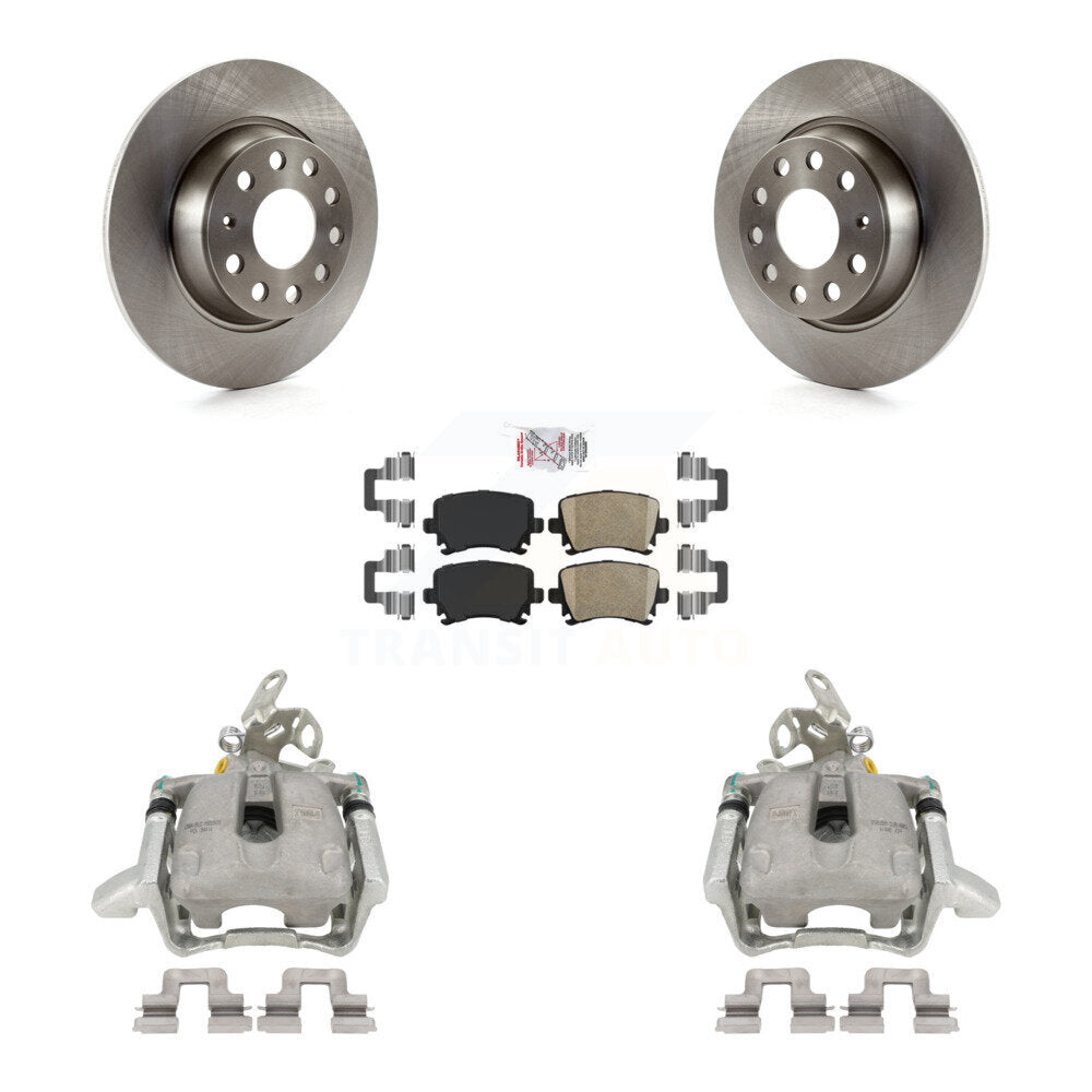 [Arrière] Disque et plaquette de frein pour Volkswagen Jetta GTI Audi A3 Quattro KC8-100974N