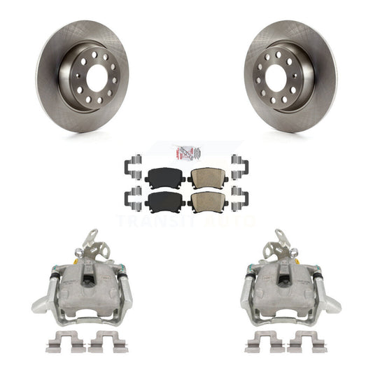 [Arrière] Disque et plaquette de frein pour Volkswagen Jetta GTI Audi A3 Quattro KC8-100974N