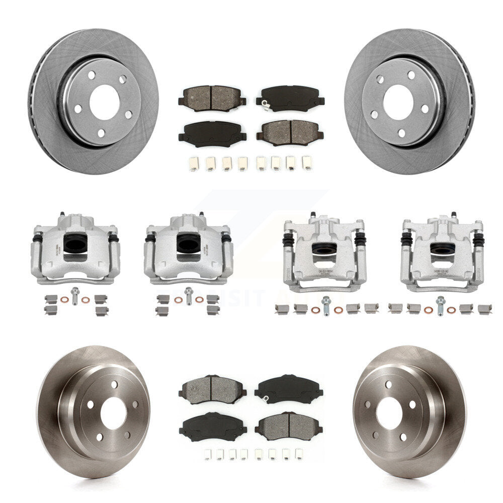[Avant et Arrière] Disque et plaquette de frein pour Jeep Wrangler KC8-100975S