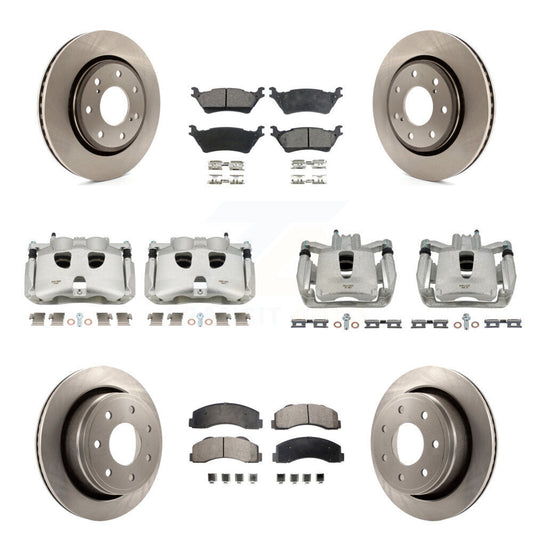 [Avant et Arrière] Disque et plaquette de frein pour Ford F-150 With 7 Lug Wheels KC8-100978T
