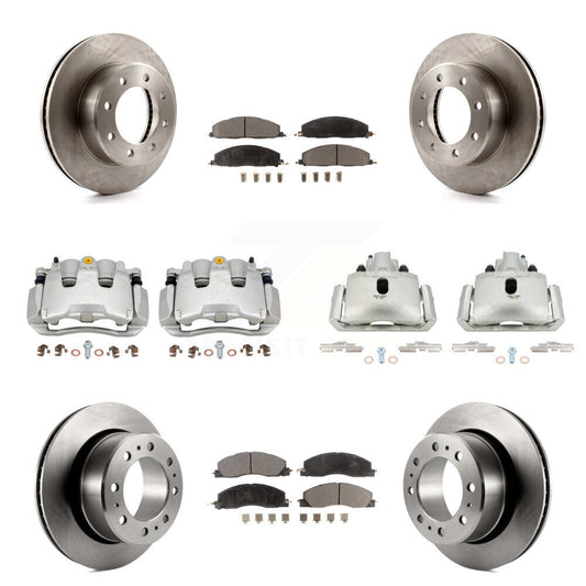 [Avant et Arrière] Disque et plaquette de frein pour 12 Ram 1500 With 8 Lug Wheels KC8-100980T