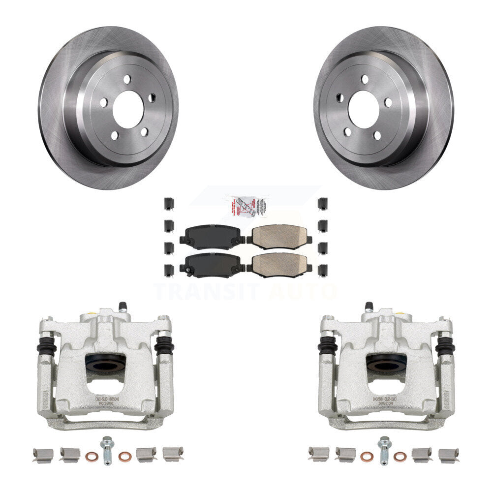 [Arrière] Disque et plaquette de frein pour Jeep Liberty Dodge Nitro KC8-100983N