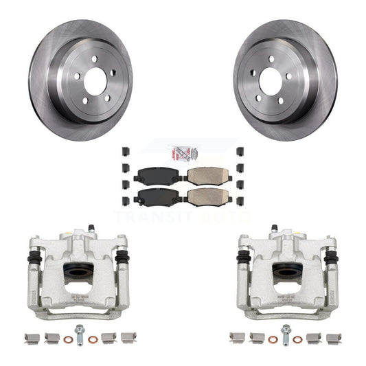 [Arrière] Disque et plaquette de frein pour Jeep Liberty Dodge Nitro KC8-100983N