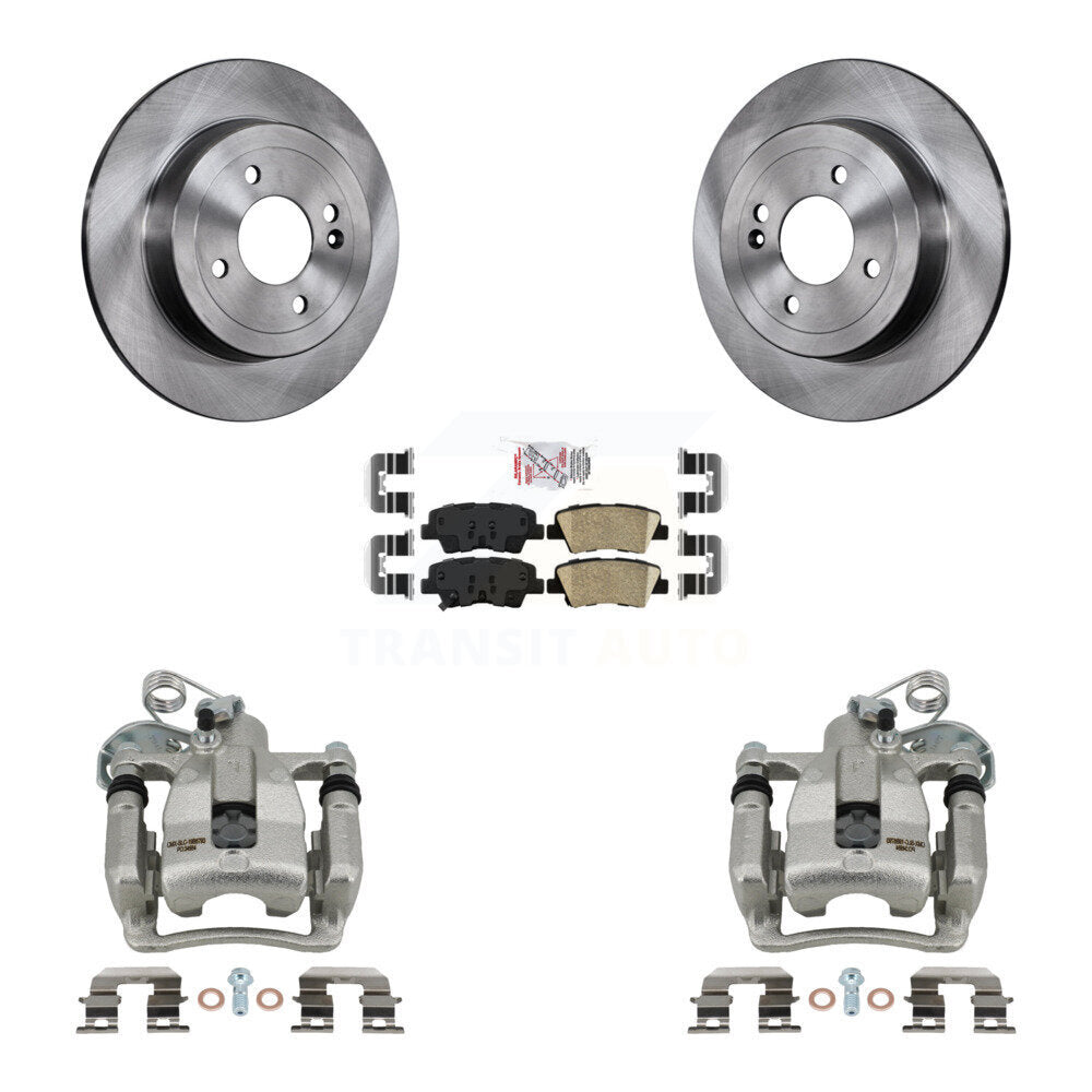 [Arrière] Disque et plaquette de frein pour 2012-2016 Hyundai Accent KC8-100985N