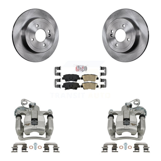 [Arrière] Disque et plaquette de frein pour 2012-2016 Hyundai Accent KC8-100985N
