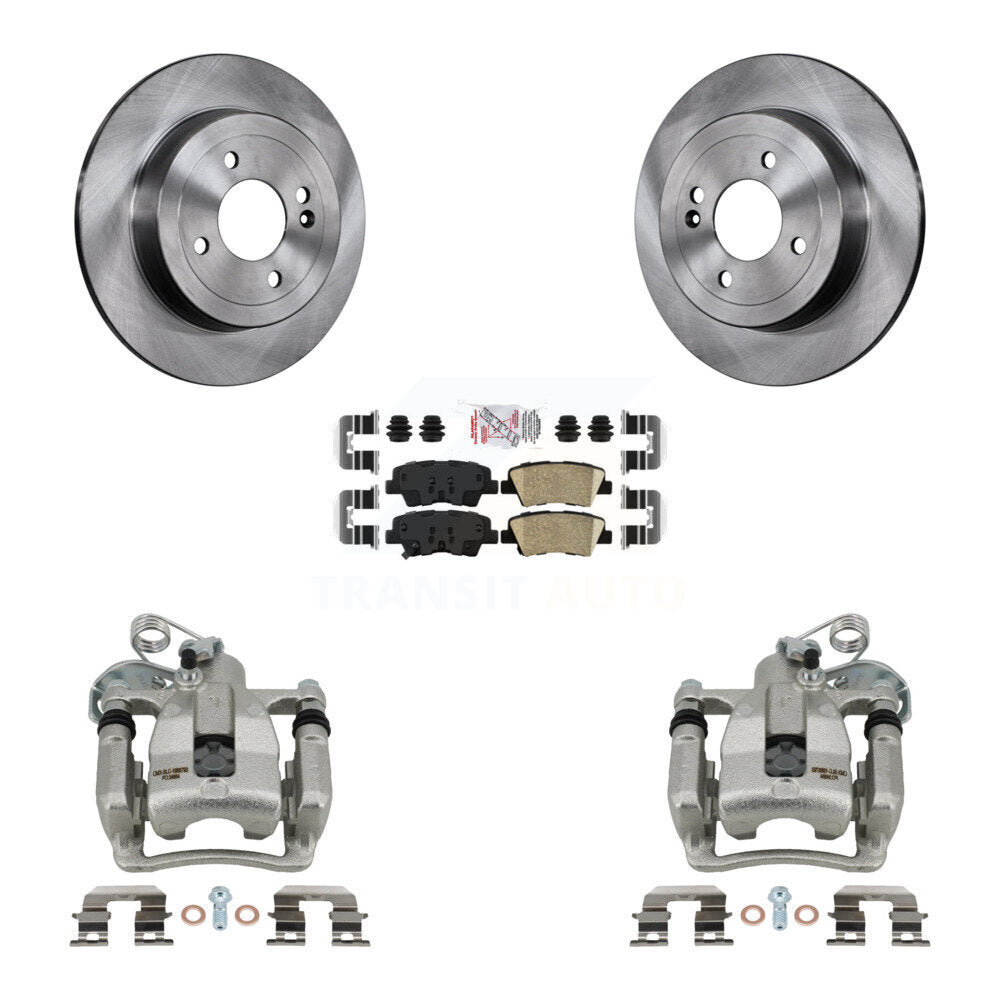 [Arrière] Disque et plaquette de frein pour 2012-2016 Hyundai Accent KC8-100986N
