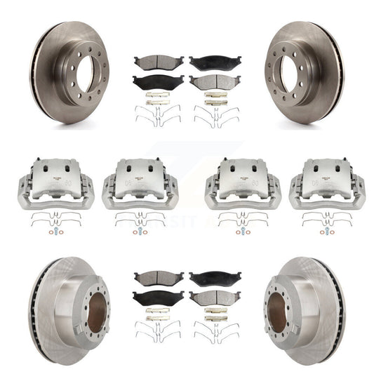 [Avant et Arrière] Disque et plaquette de frein pour Ford F-450 Super Duty F-550 KC8-100997T