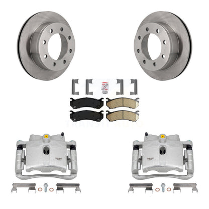 [Arrière] Disque et plaquette de frein pour GMC Chevrolet Sierra 2500 HD Silverado 3500 KC8-101012N
