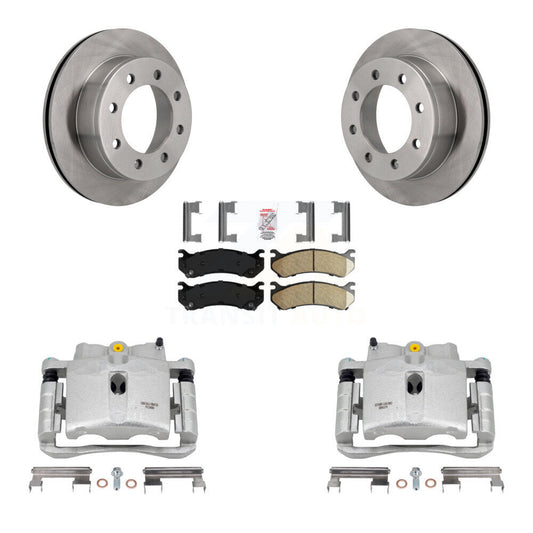 [Arrière] Disque et plaquette de frein pour GMC Chevrolet Sierra 2500 HD Silverado 3500 KC8-101012N