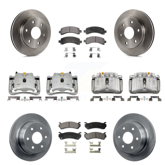 [Avant et Arrière] Disque et plaquette de frein pour Chevrolet Avalanche 1500 4WD KC8-101020T