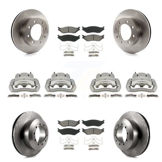 [Avant et Arrière] Disque et plaquette de frein pour Ford E-550 Super Duty KC8-101021S