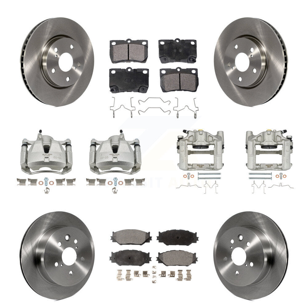 [Avant et Arrière] Disque et plaquette de frein pour 2010-2013 Lexus IS250 C KC8-101023P