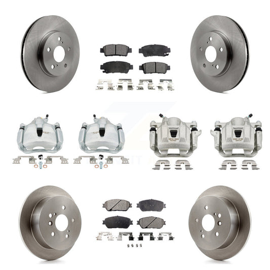 [Avant et Arrière] Disque et plaquette de frein pour 2004-2010 Toyota Sienna KC8-101026P