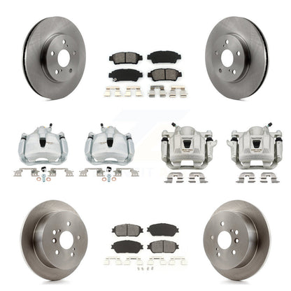 [Avant et Arrière] Disque et plaquette de frein pour 2004-2010 Toyota Sienna KC8-101031S