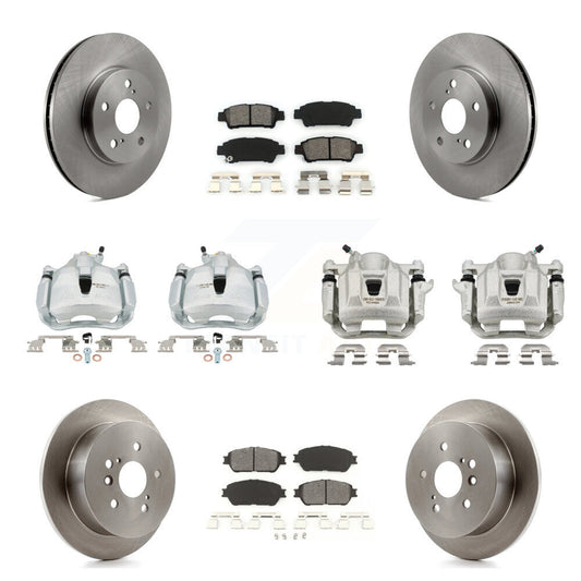 [Avant et Arrière] Disque et plaquette de frein pour 2004-2010 Toyota Sienna KC8-101031S