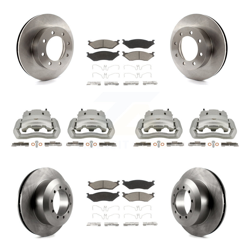 [Avant et Arrière] Disque et plaquette de frein pour Ford E-550 Super Duty KC8-101033C