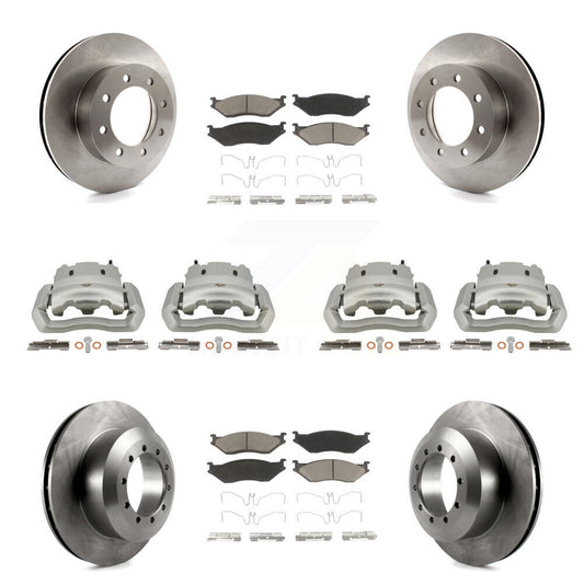 [Avant et Arrière] Disque et plaquette de frein pour Ford E-550 Super Duty KC8-101033C