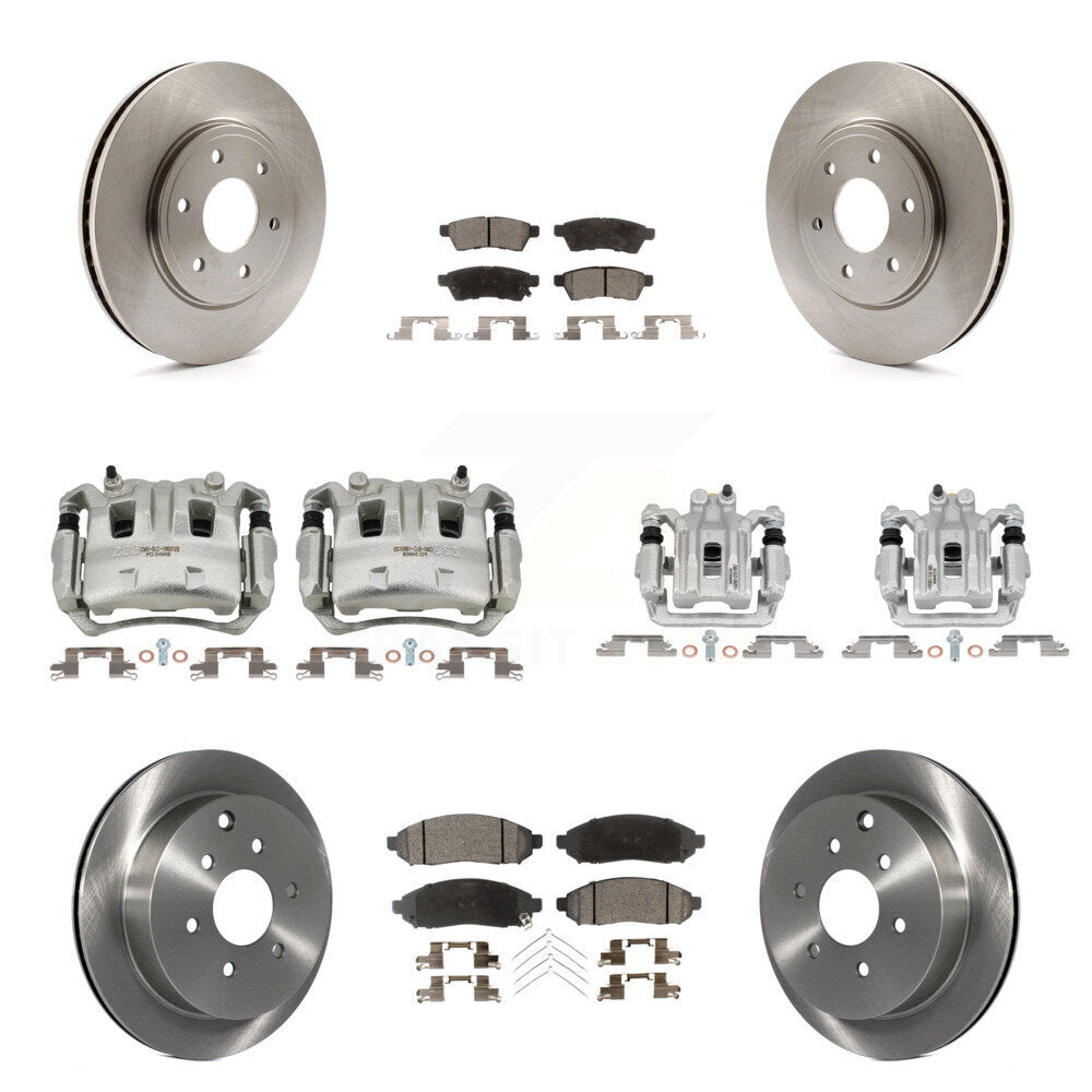 [Avant et Arrière] Disque et plaquette de frein pour Nissan Frontier Suzuki Equator KC8-101054T
