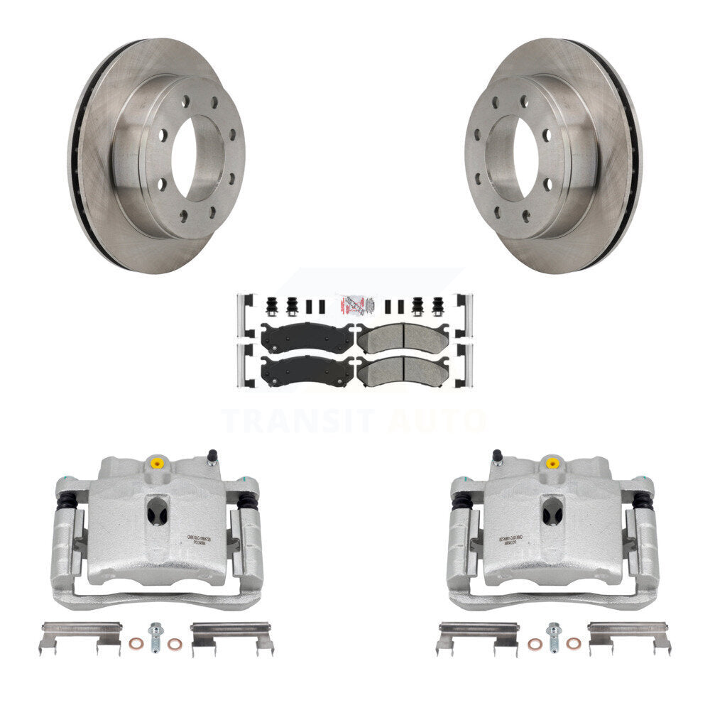 [Arrière] Disque et plaquette de frein pour Chevrolet GMC Sierra 2500 HD Hummer KC8-101058N