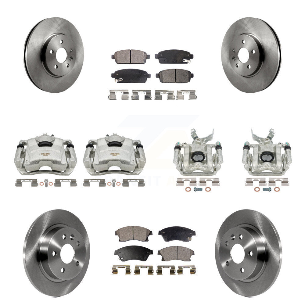 [Avant et Arrière] Disque et plaquette de frein pour 2013-2014 Chevrolet Sonic RS KC8-101070T
