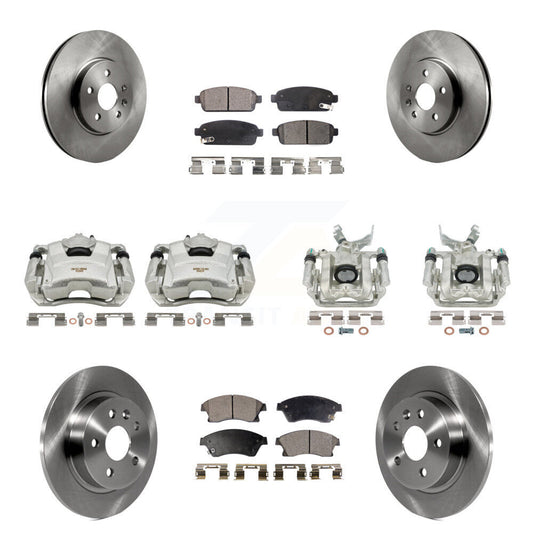 [Avant et Arrière] Disque et plaquette de frein pour 2013-2014 Chevrolet Sonic RS KC8-101070T