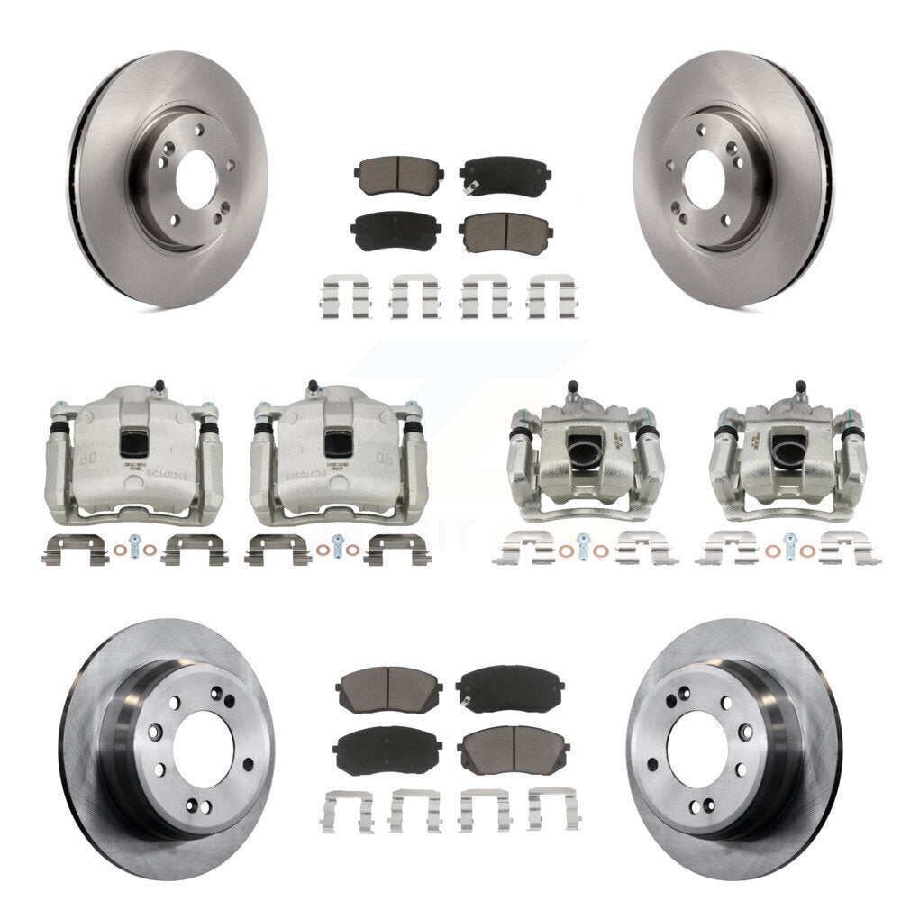 [Avant et Arrière] Disque et plaquette de frein pour 16 Kia Sportage FWD with 2.4L KC8-101081C