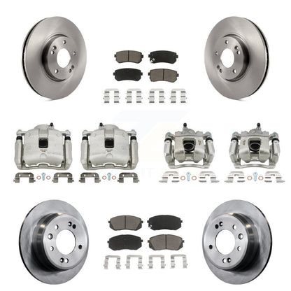 [Avant et Arrière] Disque et plaquette de frein pour 16 Kia Sportage FWD with 2.4L KC8-101081C