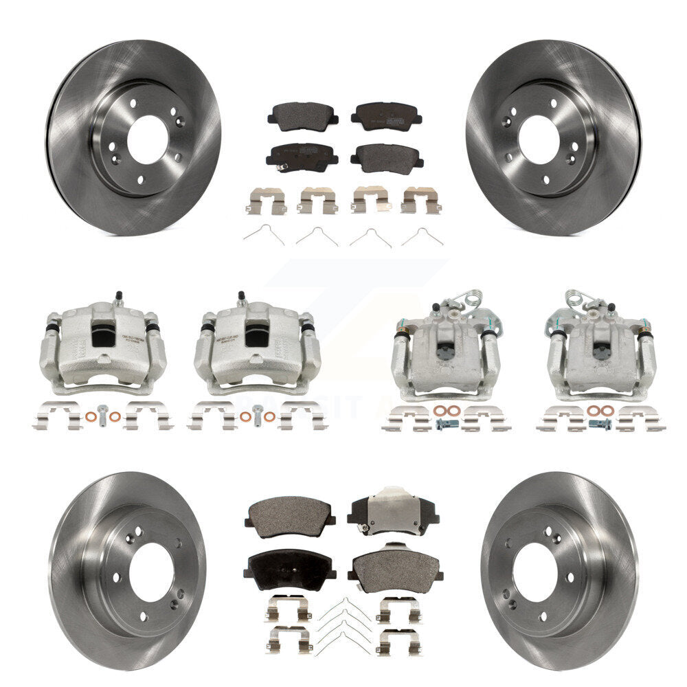 [Avant et Arrière] Disque et plaquette de frein pour Hyundai Elantra 2.0L KC8-101086P